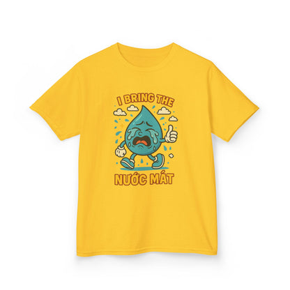 Youth Funny Graphic Tee - "I Bring The Nước Mắt"