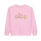 "Bà’s Little Love" Floral Vietnamese American Inspired Grandma Loving Toddler Sweatshirt