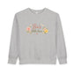 "Bà’s Little Love" Floral Vietnamese American Inspired Grandma Loving Toddler Sweatshirt
