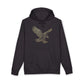 Eagle Outline Hoodie — Minimalist Soaring Eagle Graphic