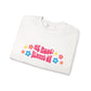 "Mẹ Mode: Always On" Vietnamese American Mom Floral Crewneck Sweatshirt