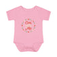 "Con Yêu Mẹ" Baby Onesie — Vietnamese American 'I Love Mom' Newborn Bodysuit, Cute Mother's Day Baby Gift