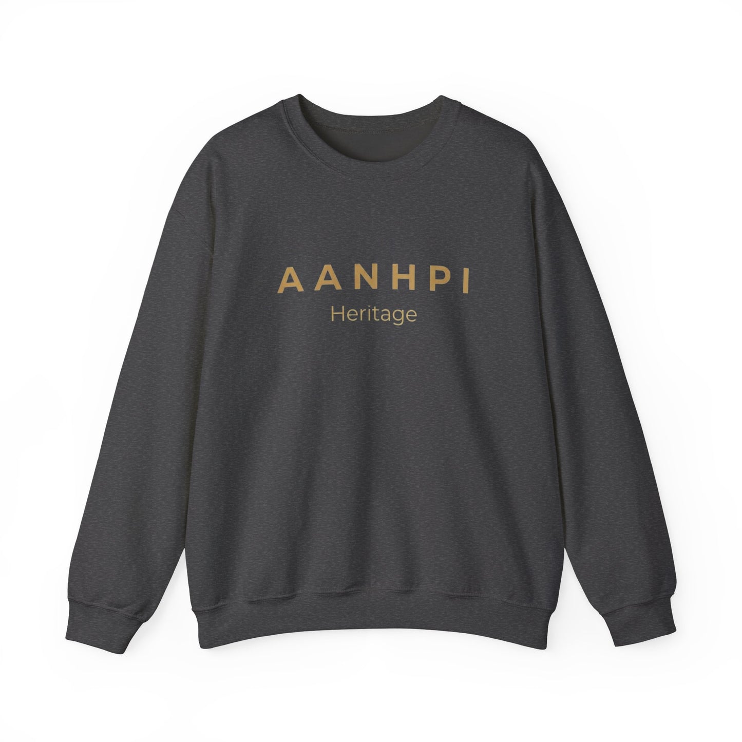 "AANHPI Heritage Pride" Crewneck Sweatshirt — Asian American Native Hawaiian Pacific Islander Heritage Month Pullover