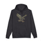 Eagle Outline Hoodie — Minimalist Soaring Eagle Graphic