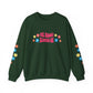 "Mẹ Mode: Always On" Vietnamese American Mom Floral Crewneck Sweatshirt