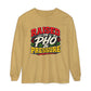 "Raised on Phở and Pressure" Vietnamese American Long Sleeve Tee