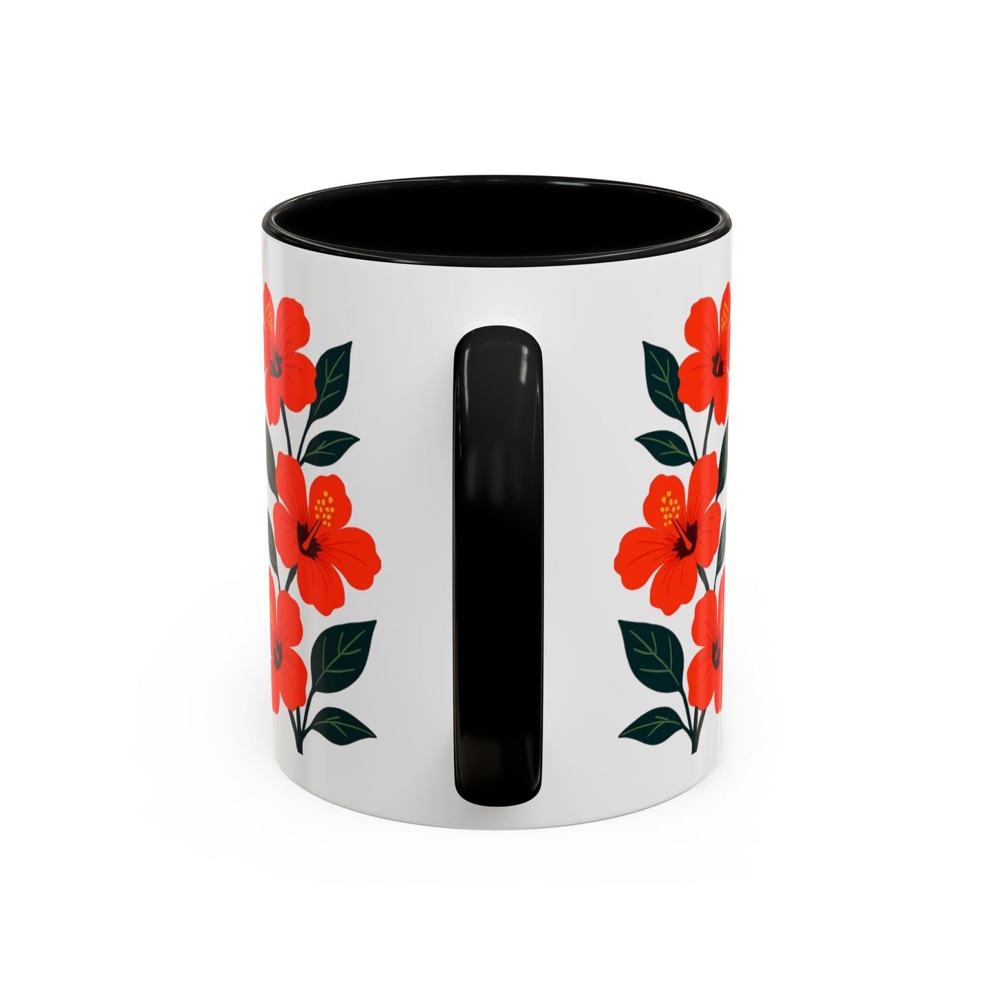 "Mẹ Mode: Always On" Red Floral Coffee Mug for Vietnamese American Moms