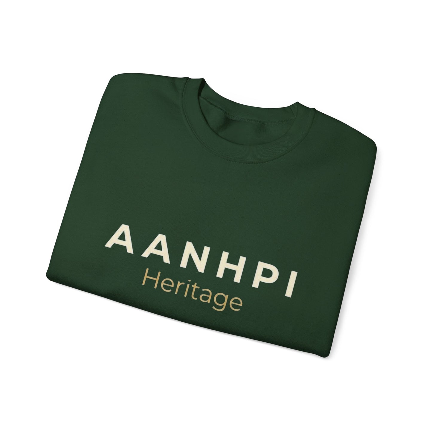 "AANHPI Heritage Pride" Crewneck Sweatshirt — Asian American Native Hawaiian Pacific Islander Heritage Month Pullover