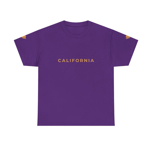 California Poppy Tee — Minimal Floral California T-Shirt