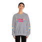 "Mẹ Mode: Always On" Vietnamese American Mom Floral Crewneck Sweatshirt