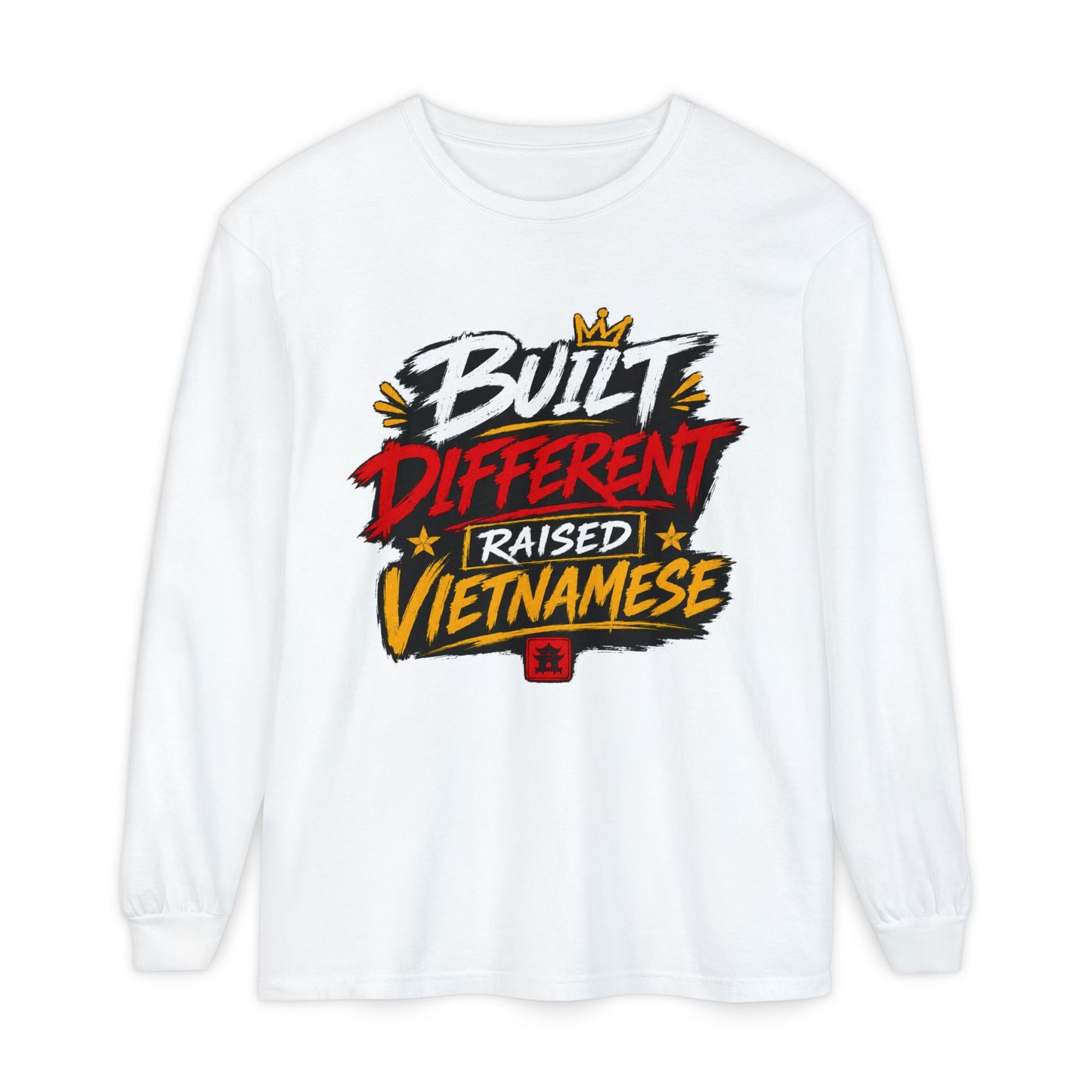 Built Different "Raised Vietnamese" Long Sleeve Tee