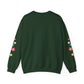 "Mẹ Mode: Always On" Vietnamese American Mom Floral Crewneck Sweatshirt