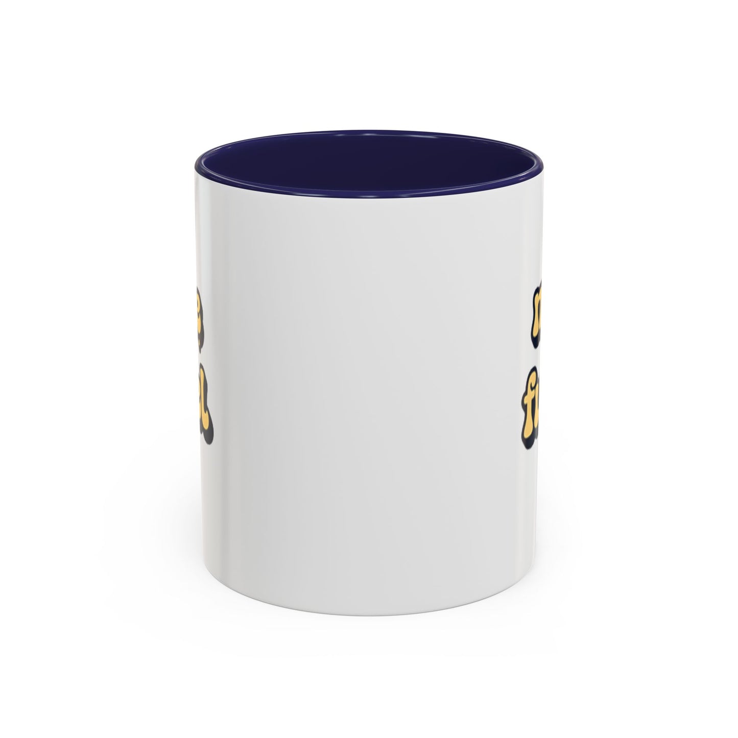 "Mẹ Fuel" Accent Coffee Mug — Retro Vietnamese Typography (11oz)