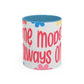 "Mẹ Mode: Always On" Floral Accent Coffee Mug (Pink) — Vietnamese American Mom Mug
