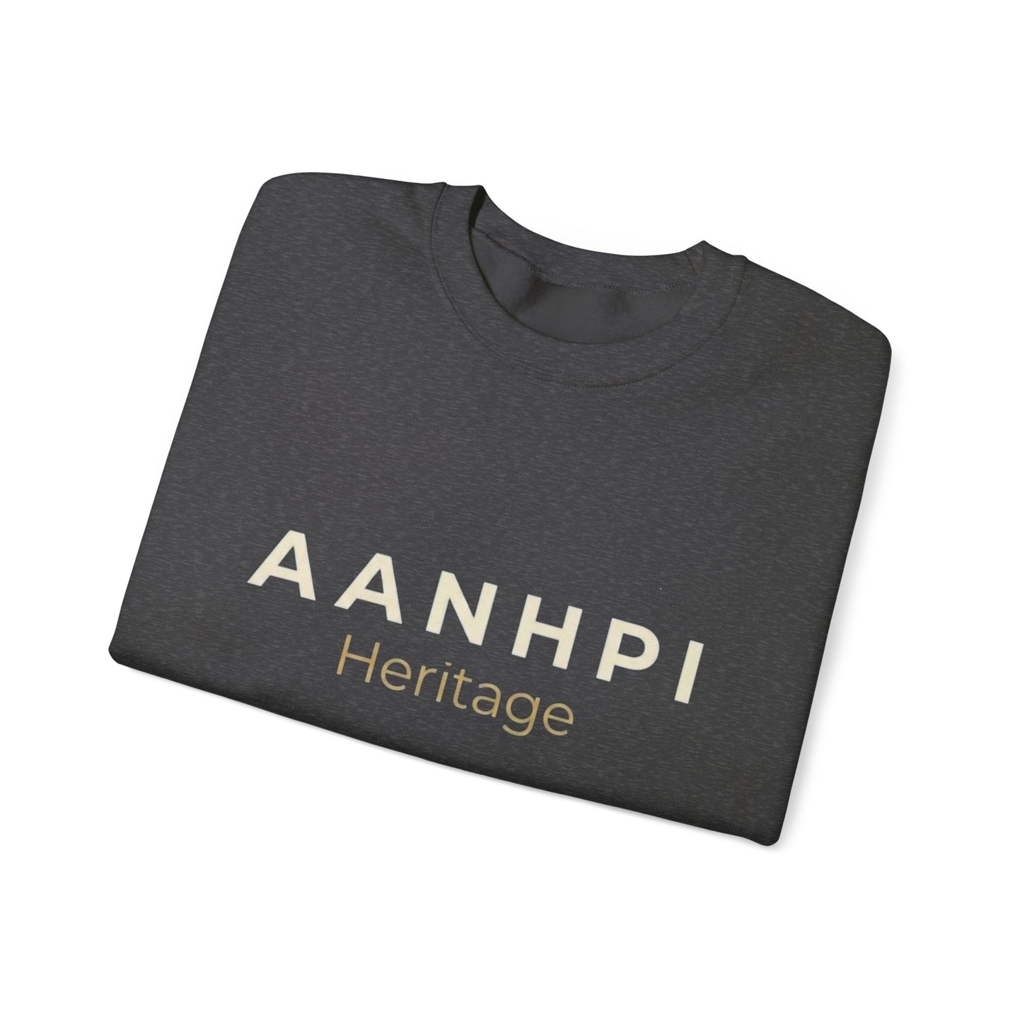 "AANHPI Heritage Pride" Crewneck Sweatshirt — Asian American Native Hawaiian Pacific Islander Heritage Month Pullover