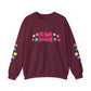 "Mẹ Mode: Always On" Vietnamese American Mom Floral Crewneck Sweatshirt
