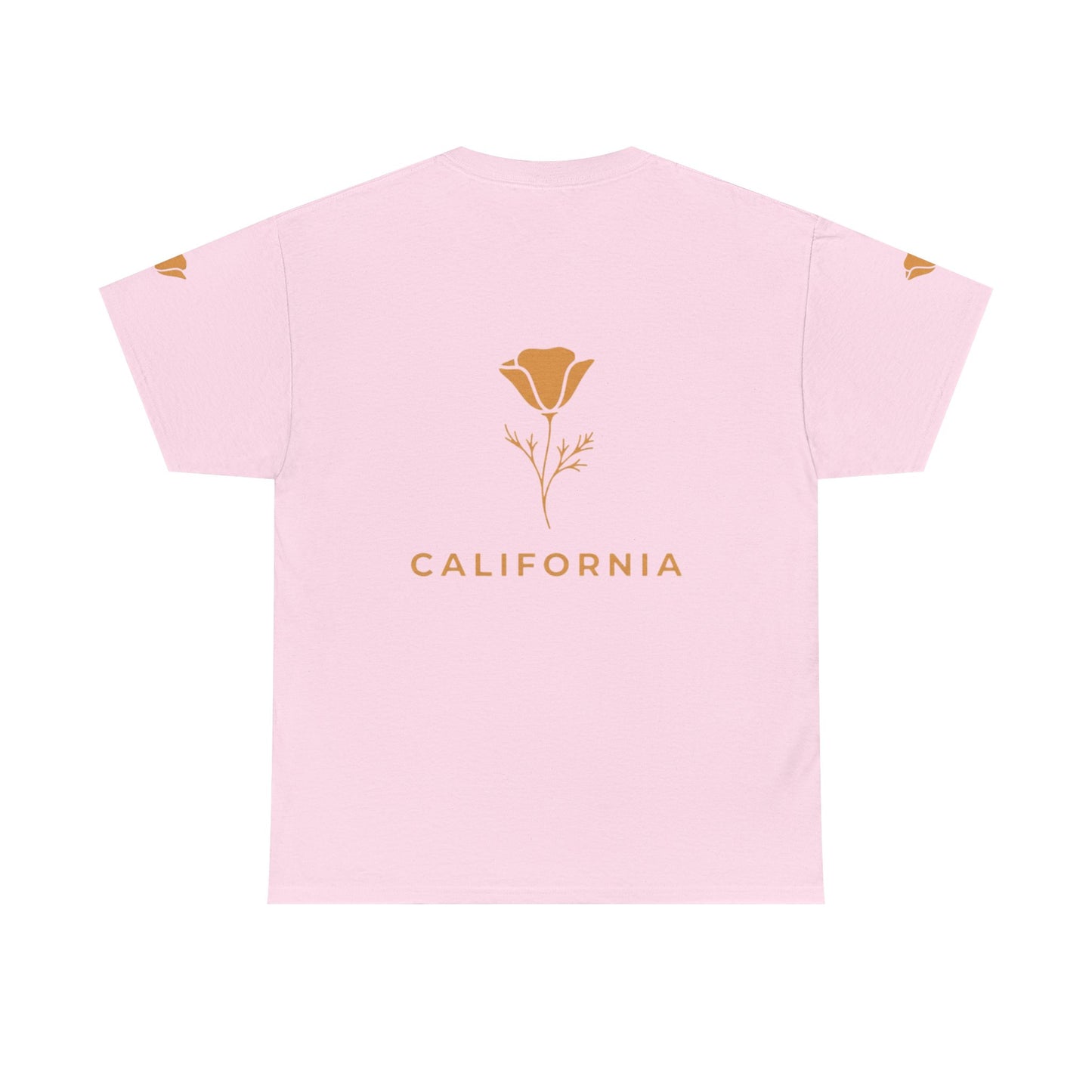 California Poppy Tee — Minimal Floral California T-Shirt