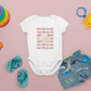 "Con Yêu Ba Má" Baby Onesie — Vietnamese American 'I Love Mom & Dad' Newborn Bodysuit, Cute Dumpling Family Gift