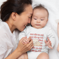 "Con Yêu Ba Má" Baby Onesie — Vietnamese American 'I Love Mom & Dad' Newborn Bodysuit, Cute Dumpling Family Gift