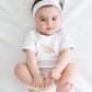 Dumplings Cuddling Baby Onesie — Kawaii Vietnamese American Newborn Bodysuit, Cute Asian Foodie Baby Gift