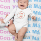 "Con Yêu Mẹ" Baby Onesie — Vietnamese American 'I Love Mom' Newborn Bodysuit, Cute Mother's Day Baby Gift