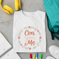 "Con Yêu Mẹ" Toddler Short Sleeve Tee — Vietnamese American Child Loves Mom Kids Shirt, Premium Cotton Bond Gift