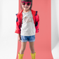 "Mẹ Yêu Con" Vietnamese American Toddler Tee Shirt