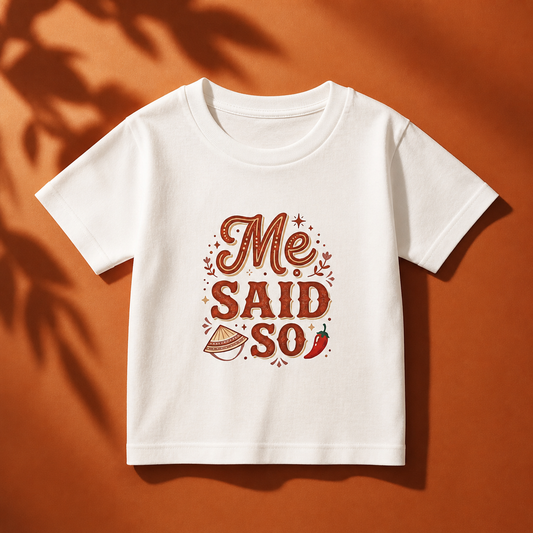 "Mẹ Said So" Toddler T-Shirt I Funny Vietnamese American Kids Tee
