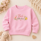 "Bà’s Little Love" Floral Vietnamese American Inspired Grandma Loving Toddler Sweatshirt