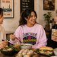 "Bilingual & Overthinking" Crewneck Sweatshirt — For Multilingual Deep Thinkers