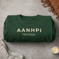 "AANHPI Heritage Pride" Crewneck Sweatshirt — Asian American Native Hawaiian Pacific Islander Heritage Month Pullover