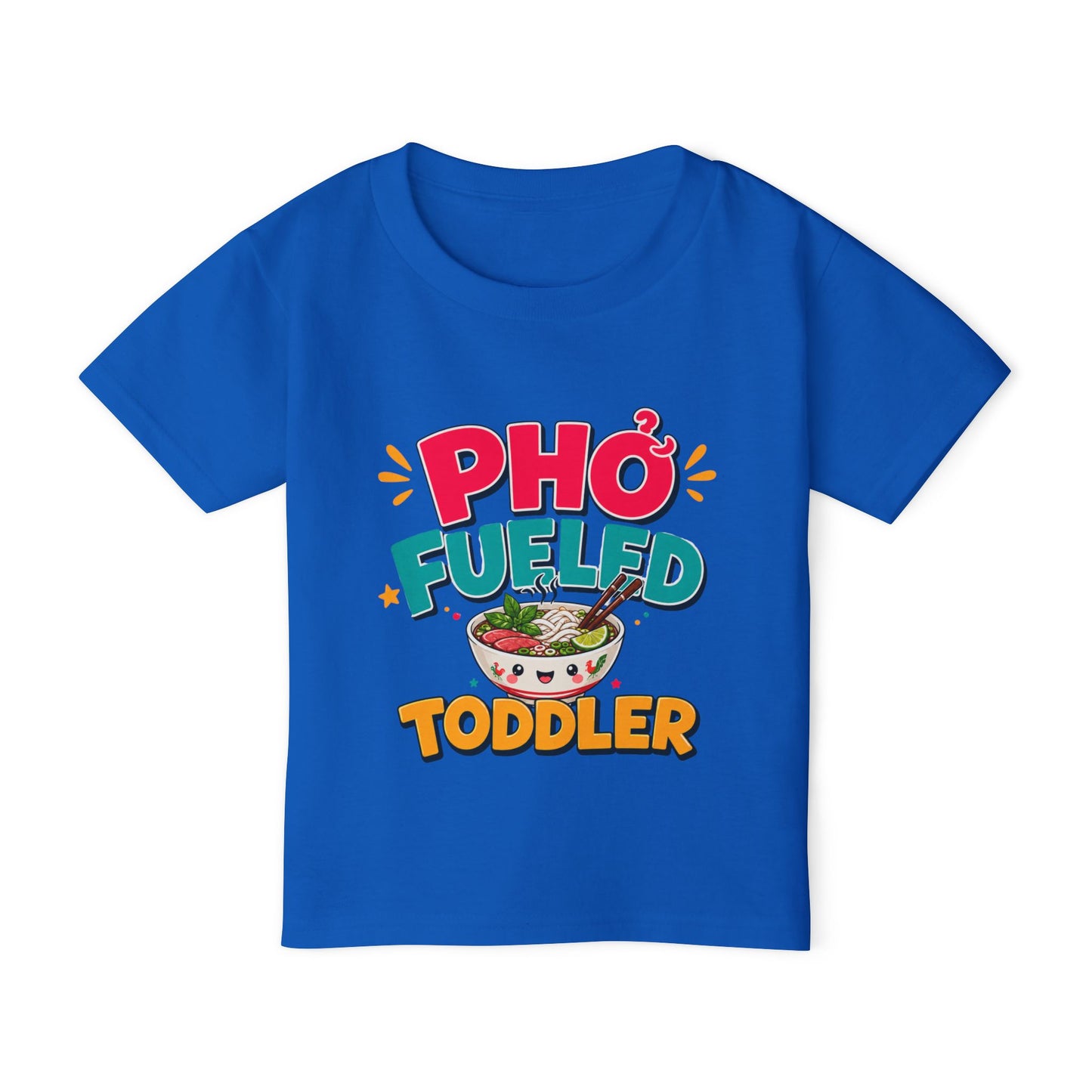 "Phở Fueled Toddler" Graphic Tee — Vietnamese American Kids Shirt