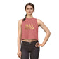Bay Area Gold Foil Crop Top