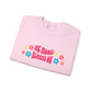 "Mẹ Mode: Always On" Vietnamese American Mom Floral Crewneck Sweatshirt