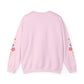 "Mẹ Mode: Always On" Vietnamese American Mom Floral Crewneck Sweatshirt