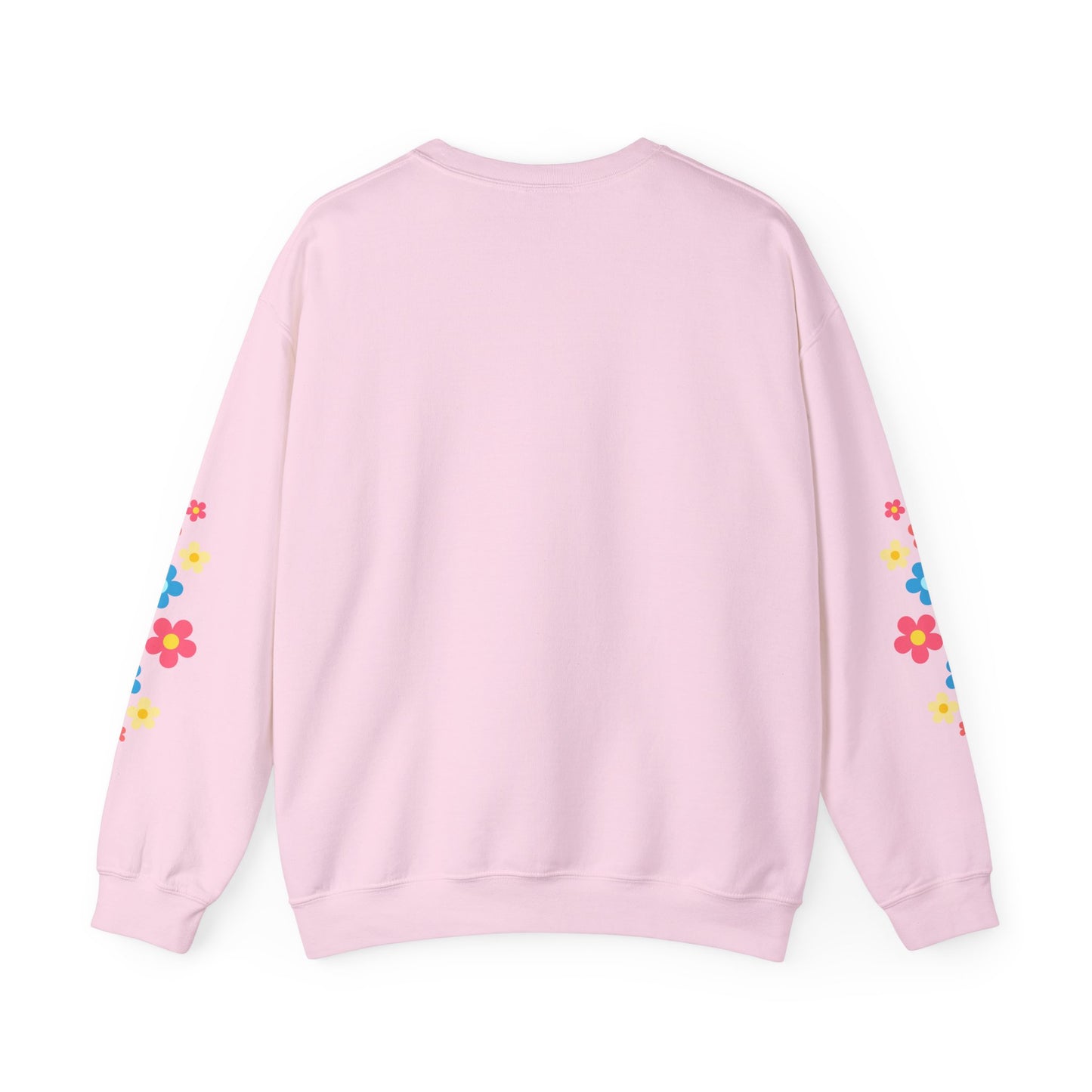 "Mẹ Mode: Always On" Vietnamese American Mom Floral Crewneck Sweatshirt