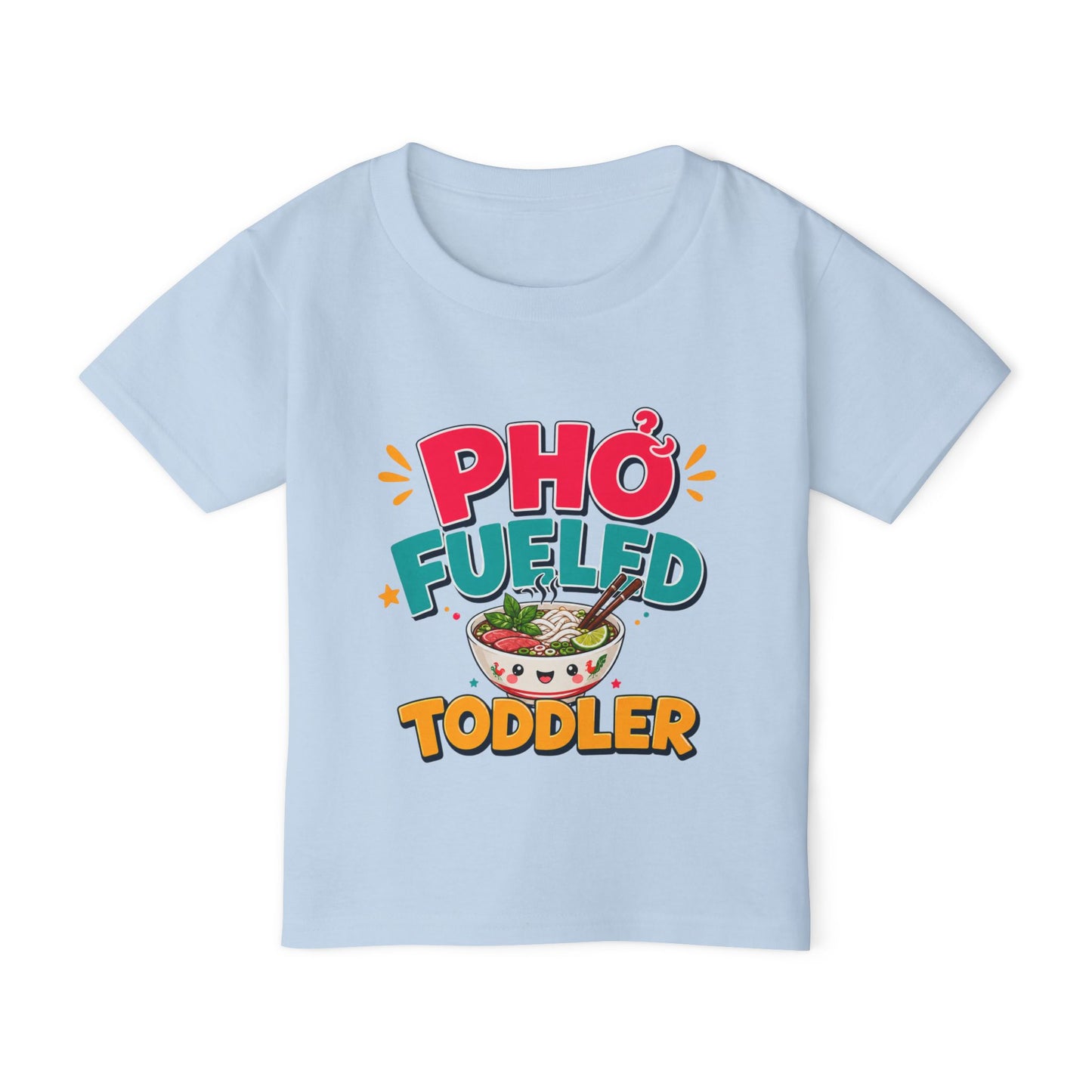 "Phở Fueled Toddler" Graphic Tee — Vietnamese American Kids Shirt