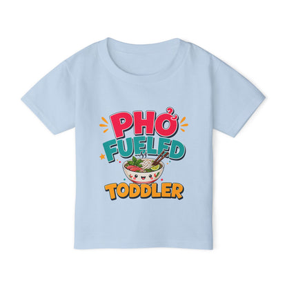 "Phở Fueled Toddler" Graphic Tee — Vietnamese American Kids Shirt