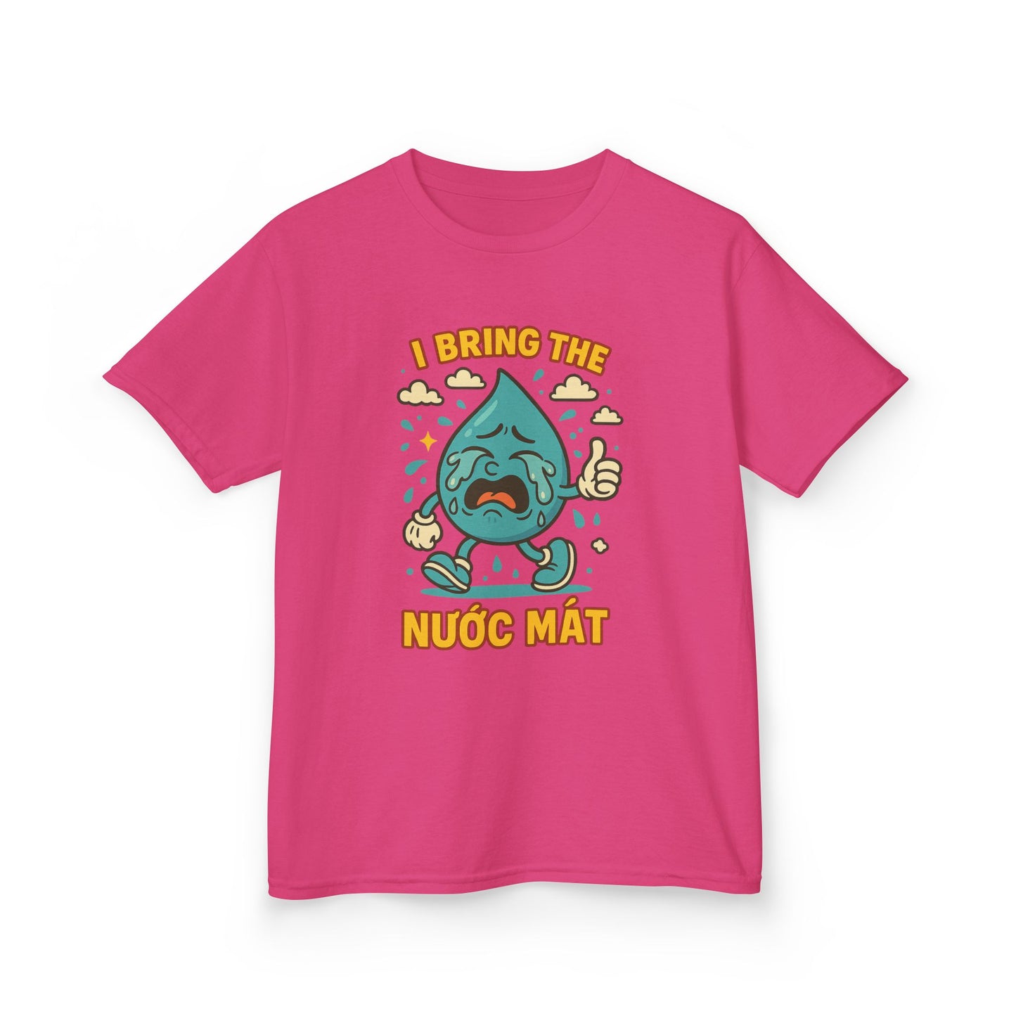 Youth Funny Graphic Tee - "I Bring The Nước Mắt"