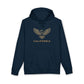 California Eagle Hoodie — Minimal Gold Graphic Pullover
