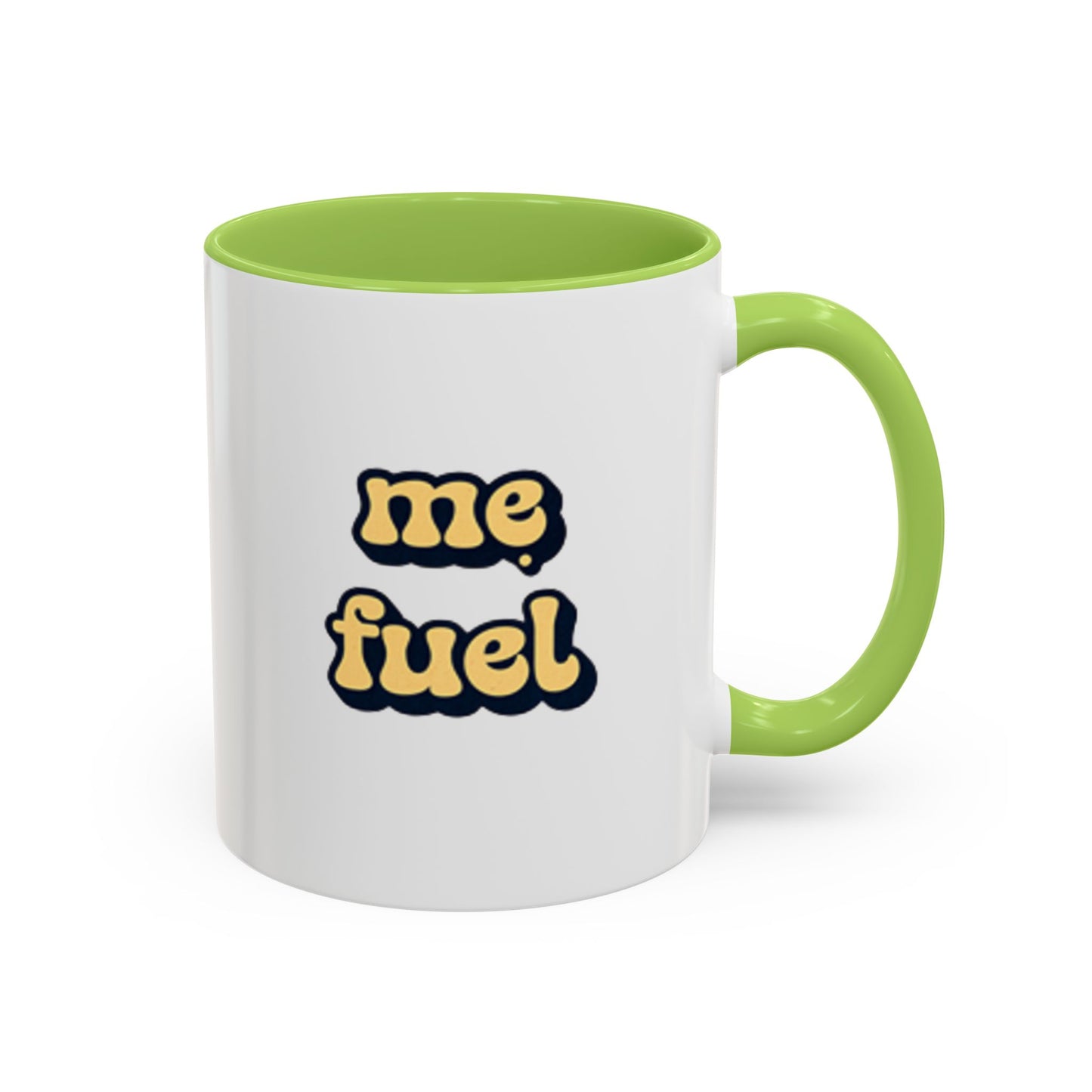 "Mẹ Fuel" Accent Coffee Mug — Retro Vietnamese Typography (11oz)