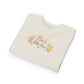 "Bà’s Little Love" Floral Vietnamese American Inspired Grandma Loving Toddler Sweatshirt