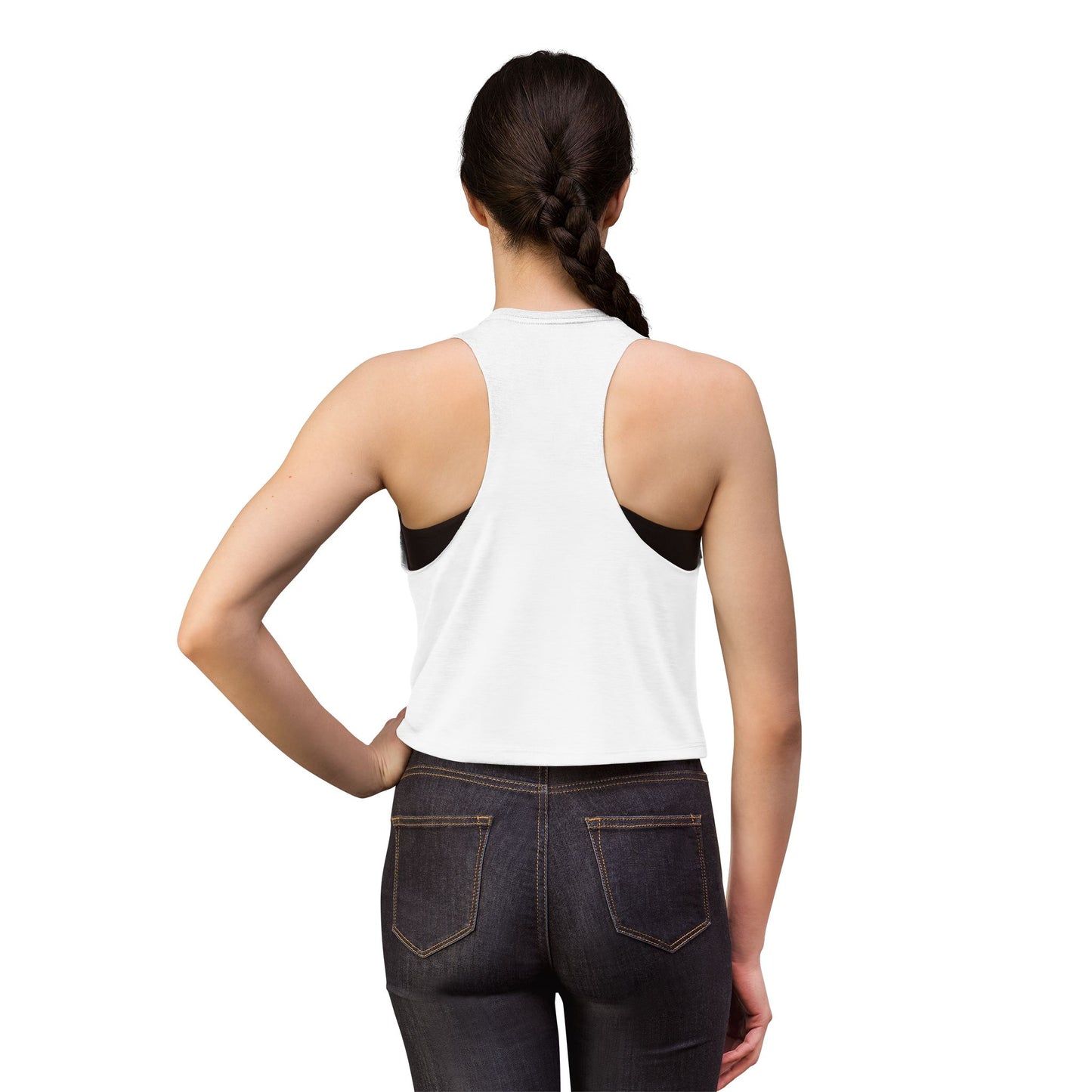 Bay Area Gold Foil Crop Top