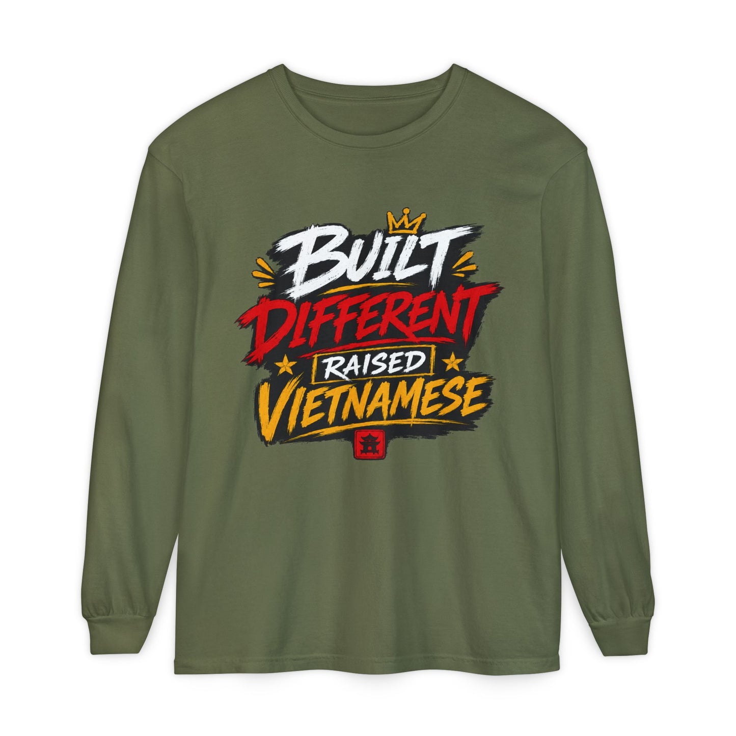 Built Different "Raised Vietnamese" Long Sleeve Tee