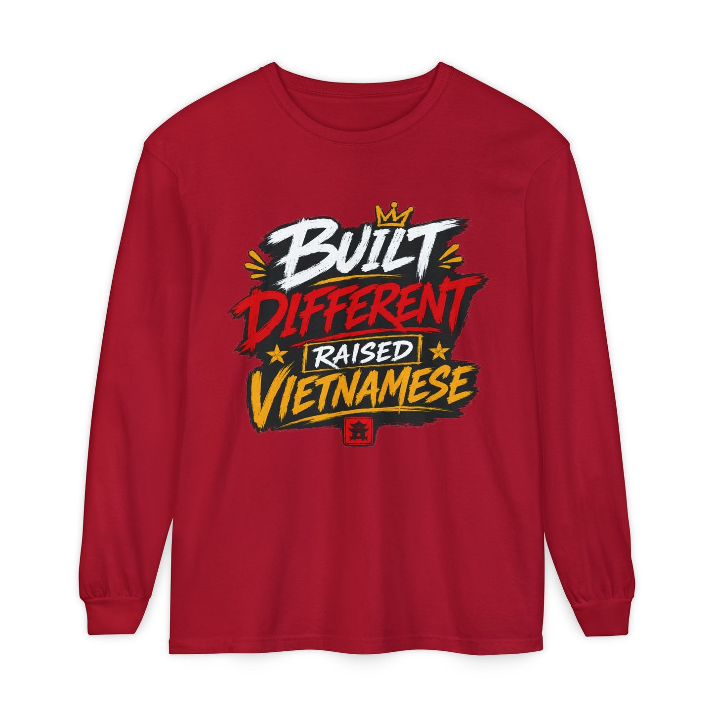 Built Different "Raised Vietnamese" Long Sleeve Tee