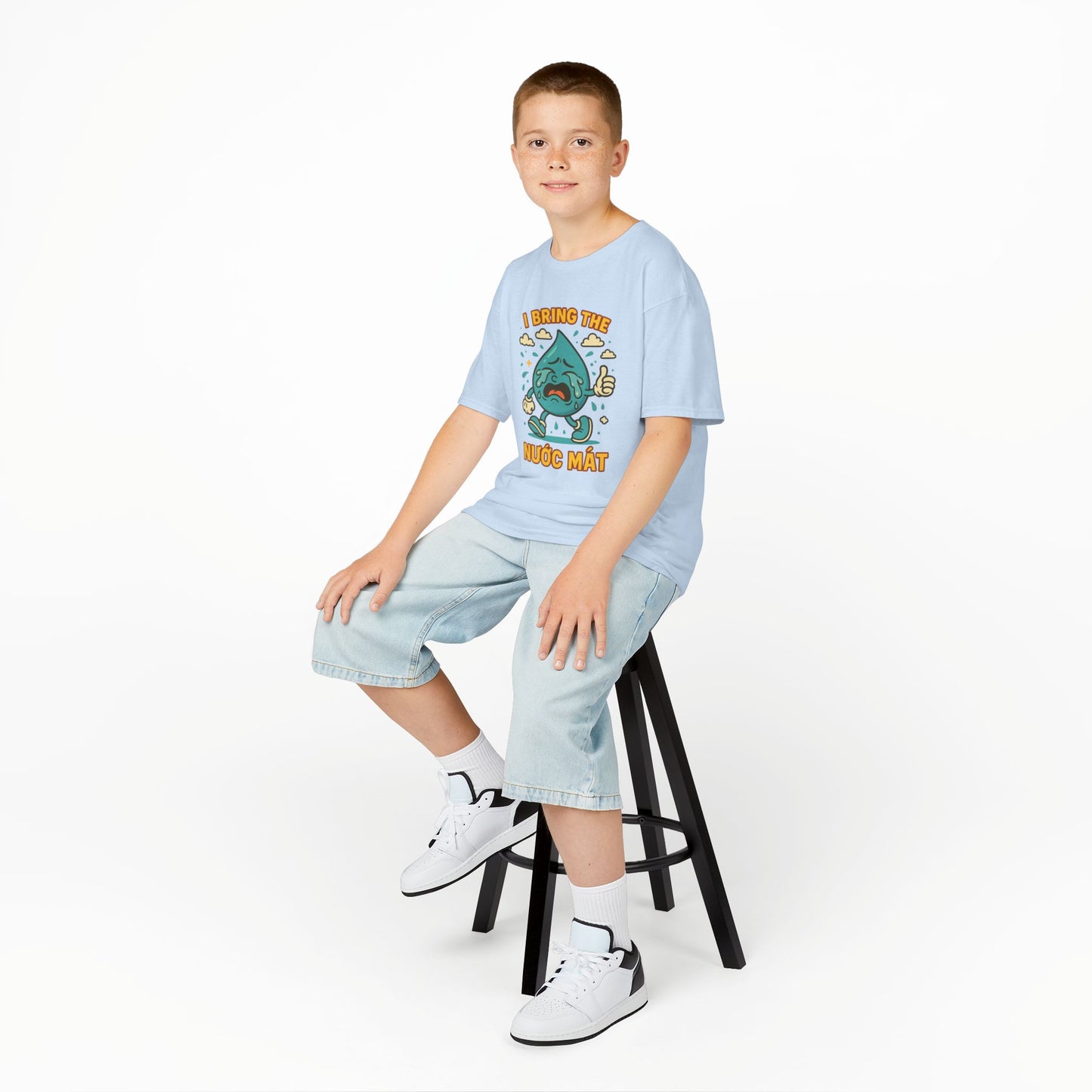 Youth Funny Graphic Tee - "I Bring The Nước Mắt"