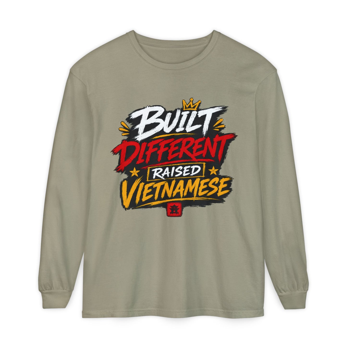 Built Different "Raised Vietnamese" Long Sleeve Tee