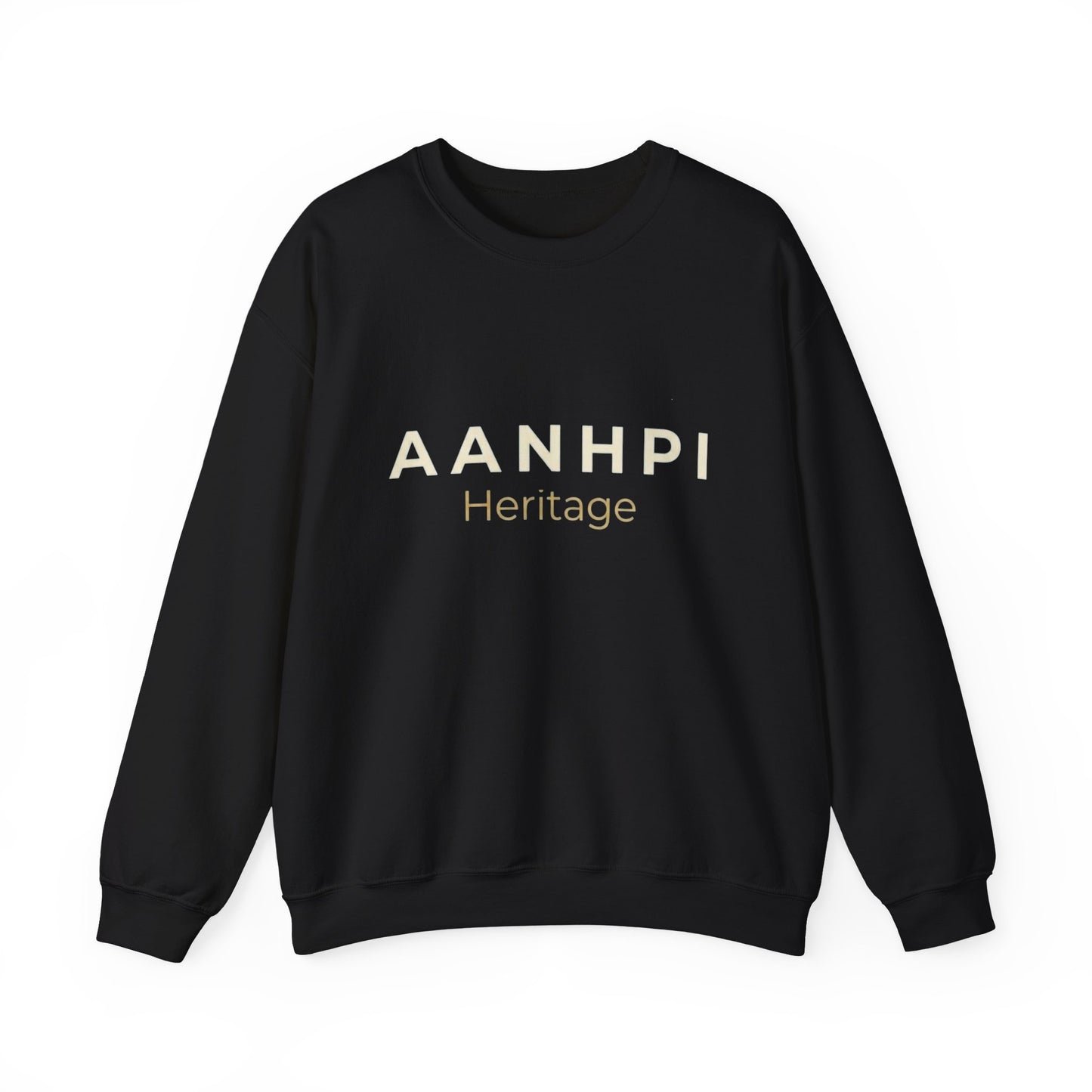 "AANHPI Heritage Pride" Crewneck Sweatshirt — Asian American Native Hawaiian Pacific Islander Heritage Month Pullover