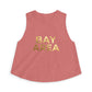 Bay Area Gold Foil Crop Top