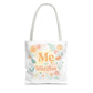 "Mẹ of Wild Ones" Floral Vietnamese-American Mom Tote Bag